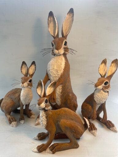 Christine Cummings hares 3