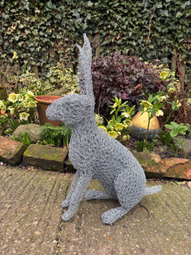 Elaine Lingard wire hare